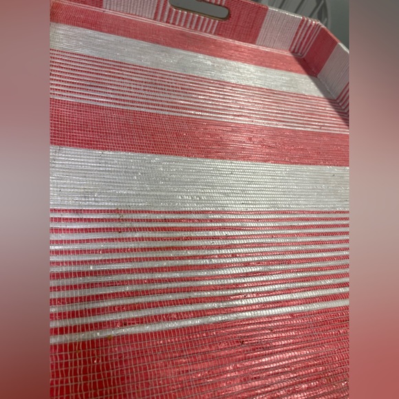 Table Decor Tray Stripe - Picture 3 of 5